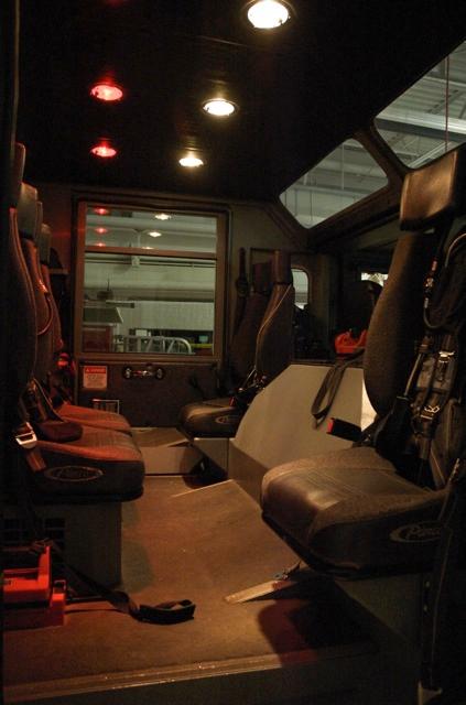 Interior shot of Engine 7 (Mark Kasinskas photo)